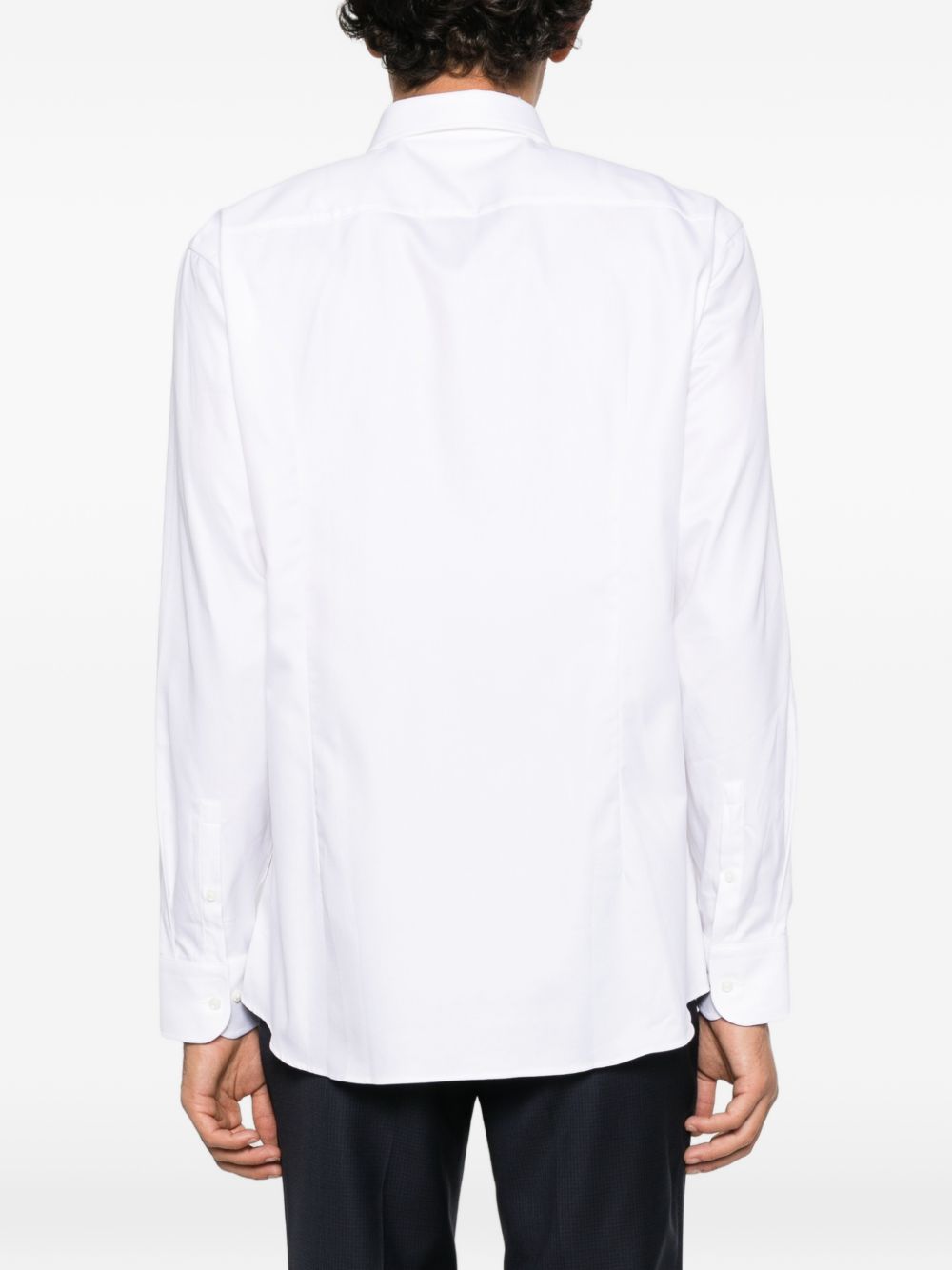 BOSS Camicia in cotone bianco 