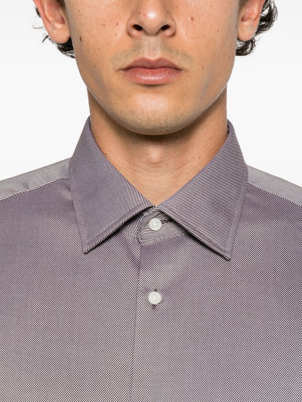 BOSS <BR/>Camicia in cotone a maniche lunghe 