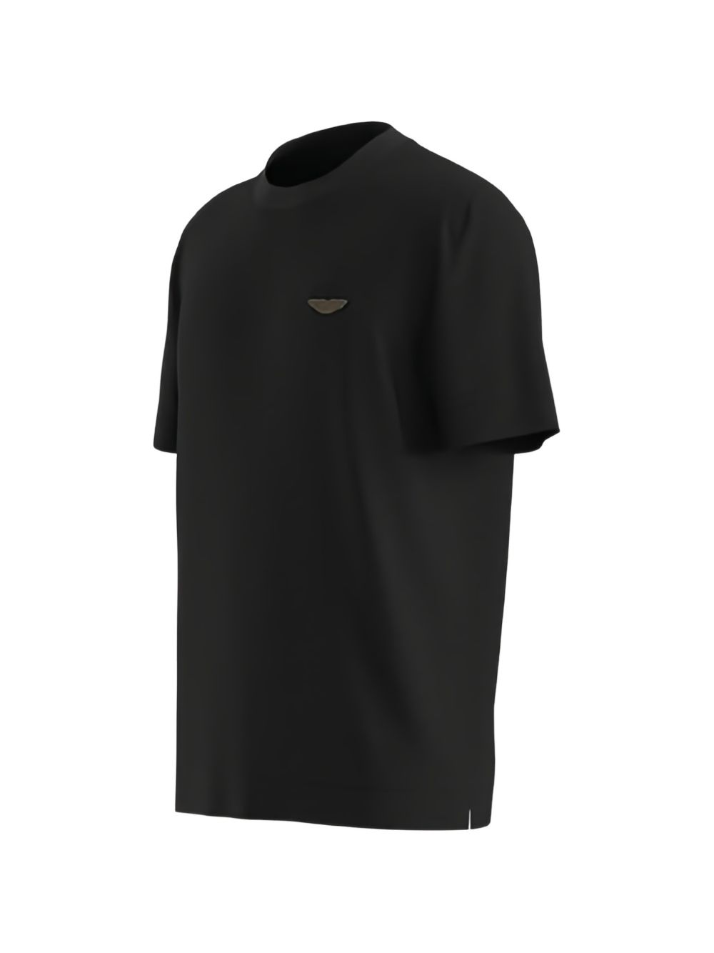 BOSS T-shirt Thompson nera in cotone 