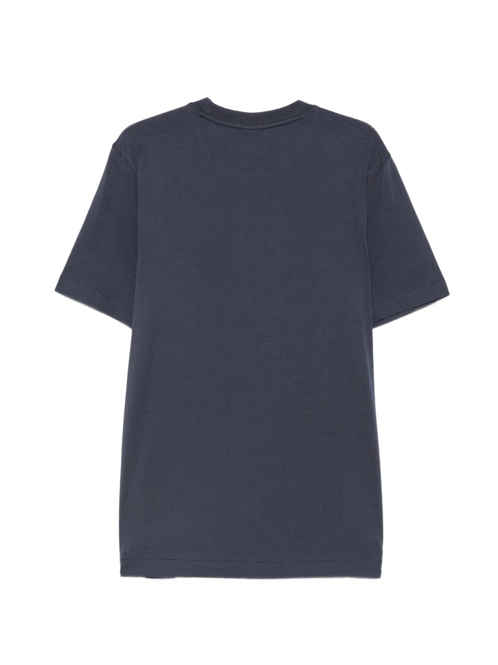 BOSS T-shirt in cotone blu girocollo 