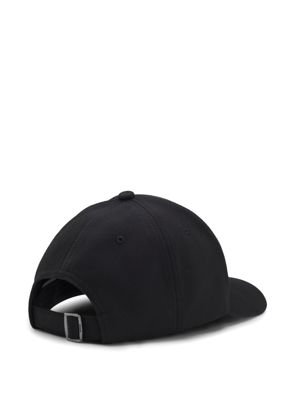 BOSS Cappello da baseball nero con patch logo 