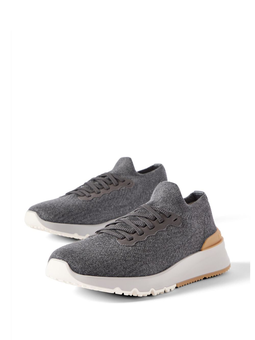 BRUNELLO CUCINELLI Sneakers in tela elastica 