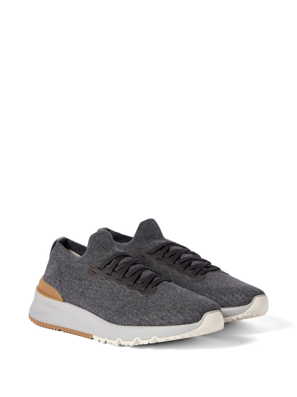 BRUNELLO CUCINELLI Sneakers in tela elastica 