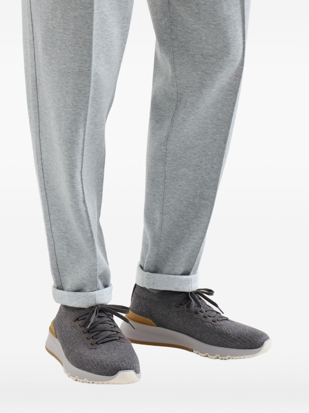 BRUNELLO CUCINELLI Sneakers in tela elastica 