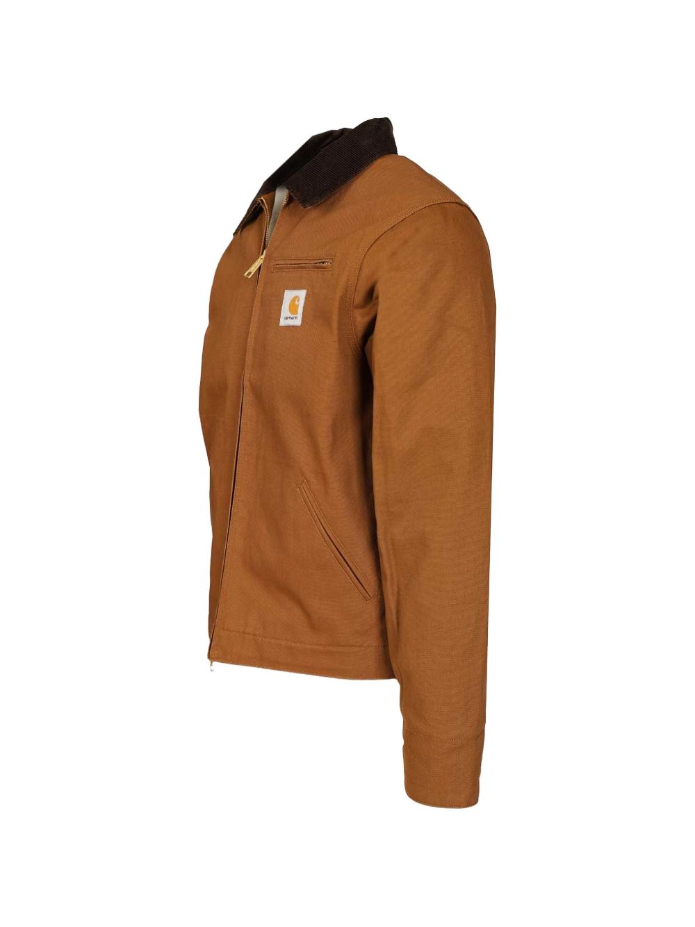 CARHARTT WIP Detroit Jacket in tela Dearborn con colletto in velluto 