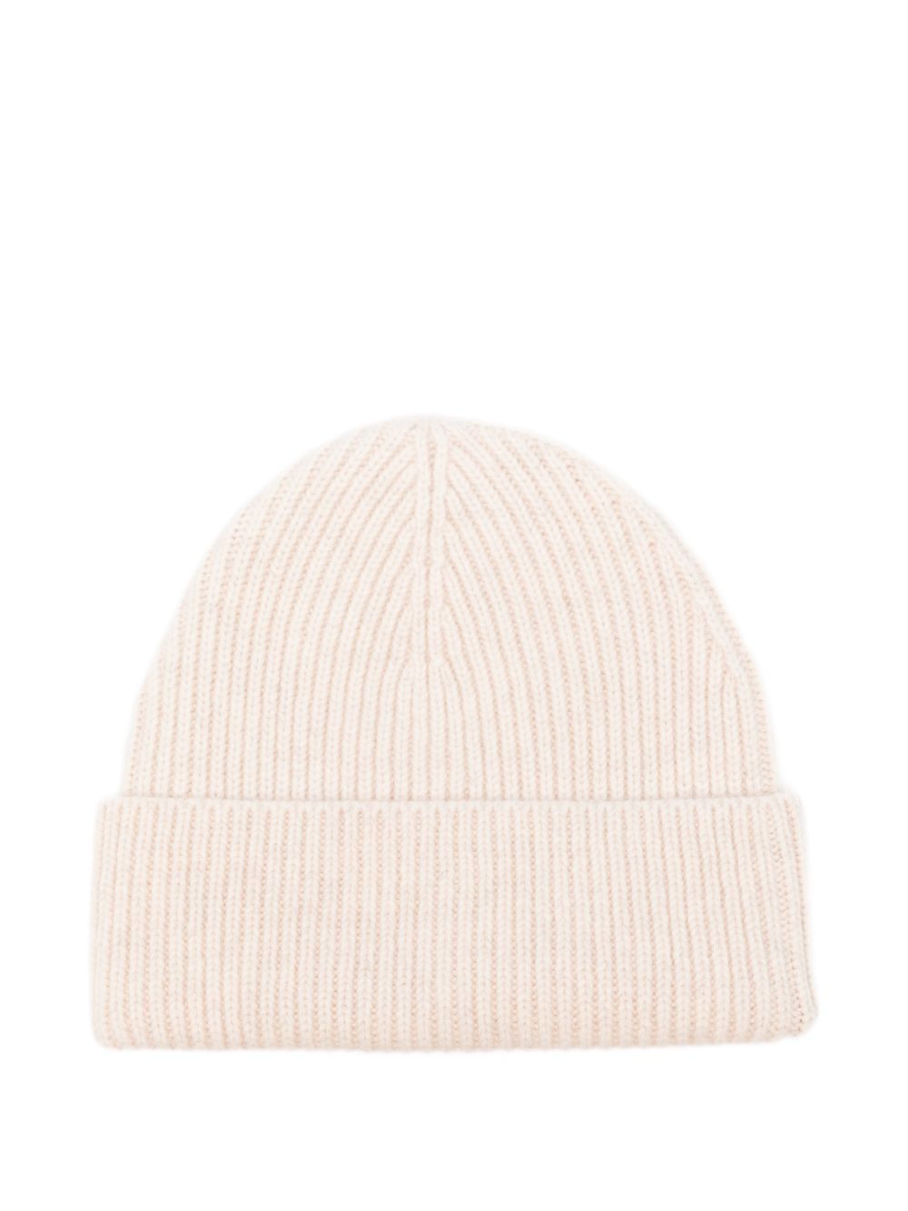 CARHARTT WIP Berretto panna in lana e cashmere con logo 