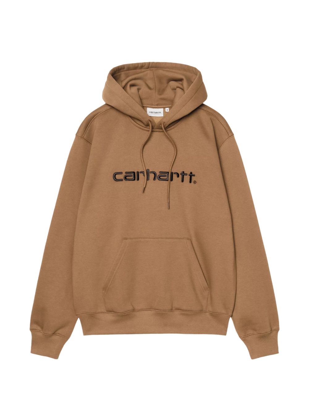 CARHARTT WIP Felpa con cappuccio marrone con logo 