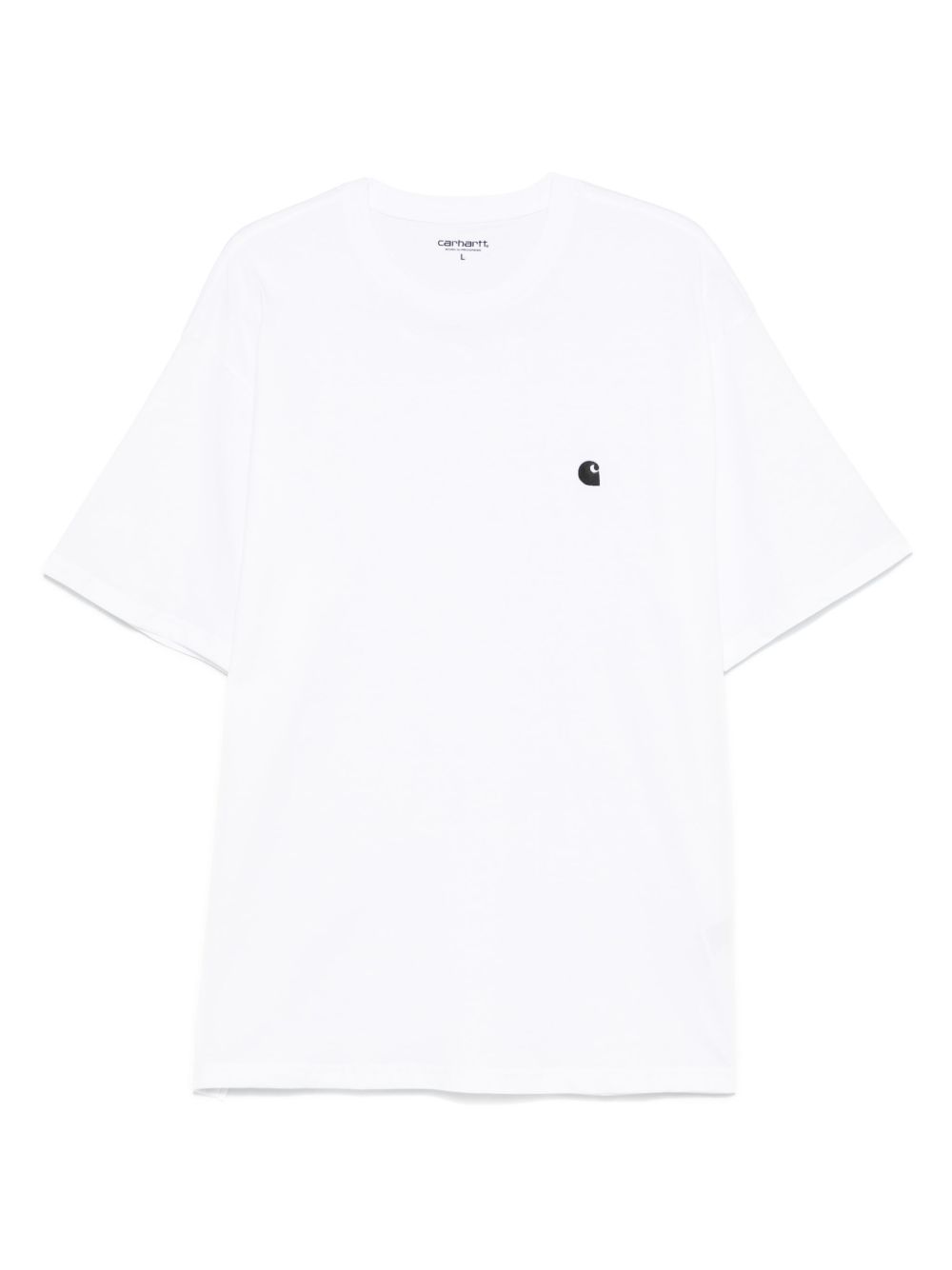 CARHARTT WIP T-shirt in cotone bianco girocollo 