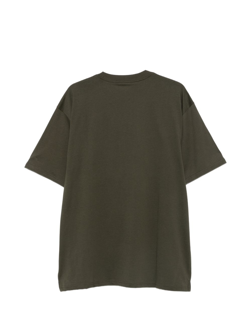 CARHARTT WIP T-shirt a maniche corte in cotone verde oliva 