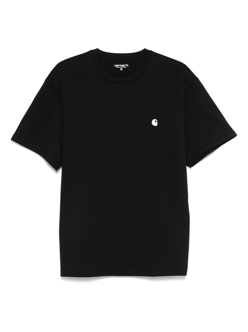 CARHARTT WIP T-shirt in cotone nero girocollo 