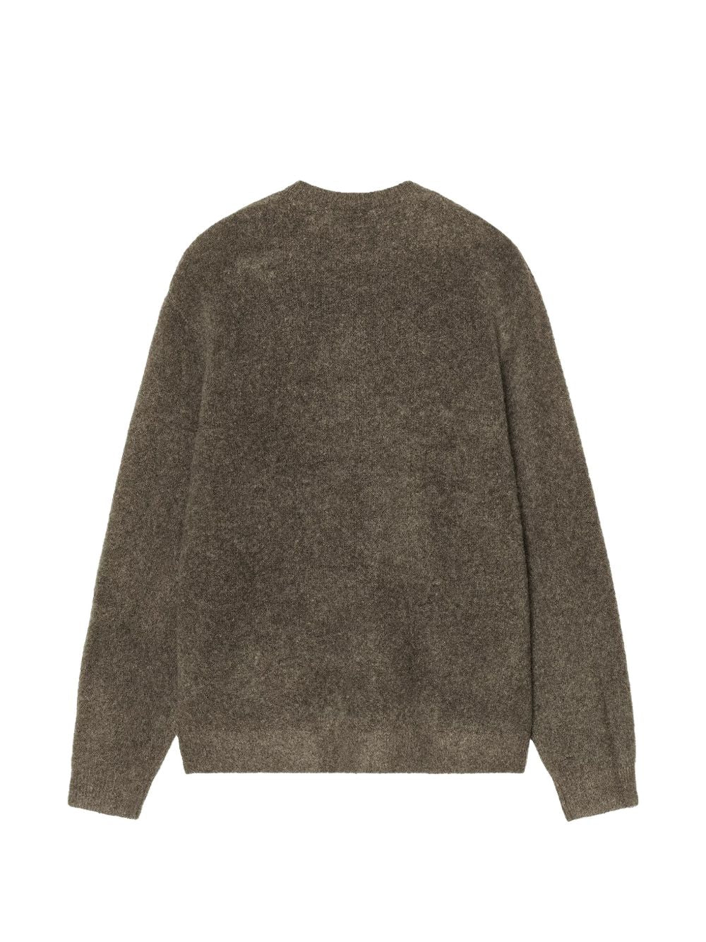 CARHARTT WIP Maglione girocollo verde con logo 