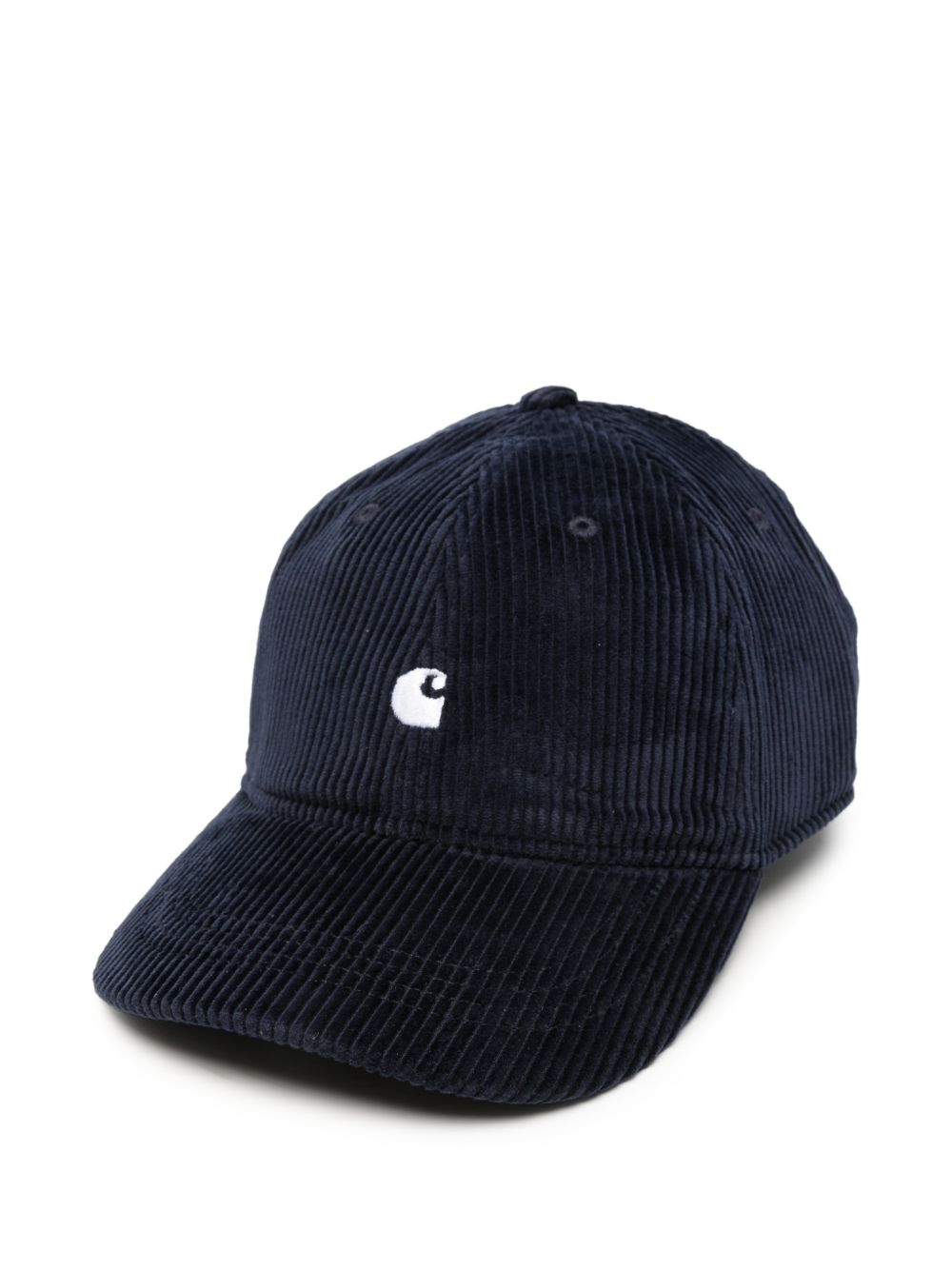 CARHARTT WIP Cappello da baseball a costine blu navy 