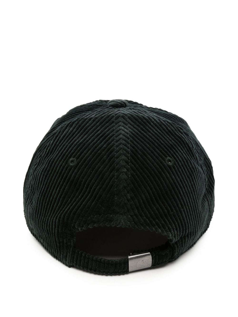 CARHARTT WIP Cappello da baseball a costine nero 
