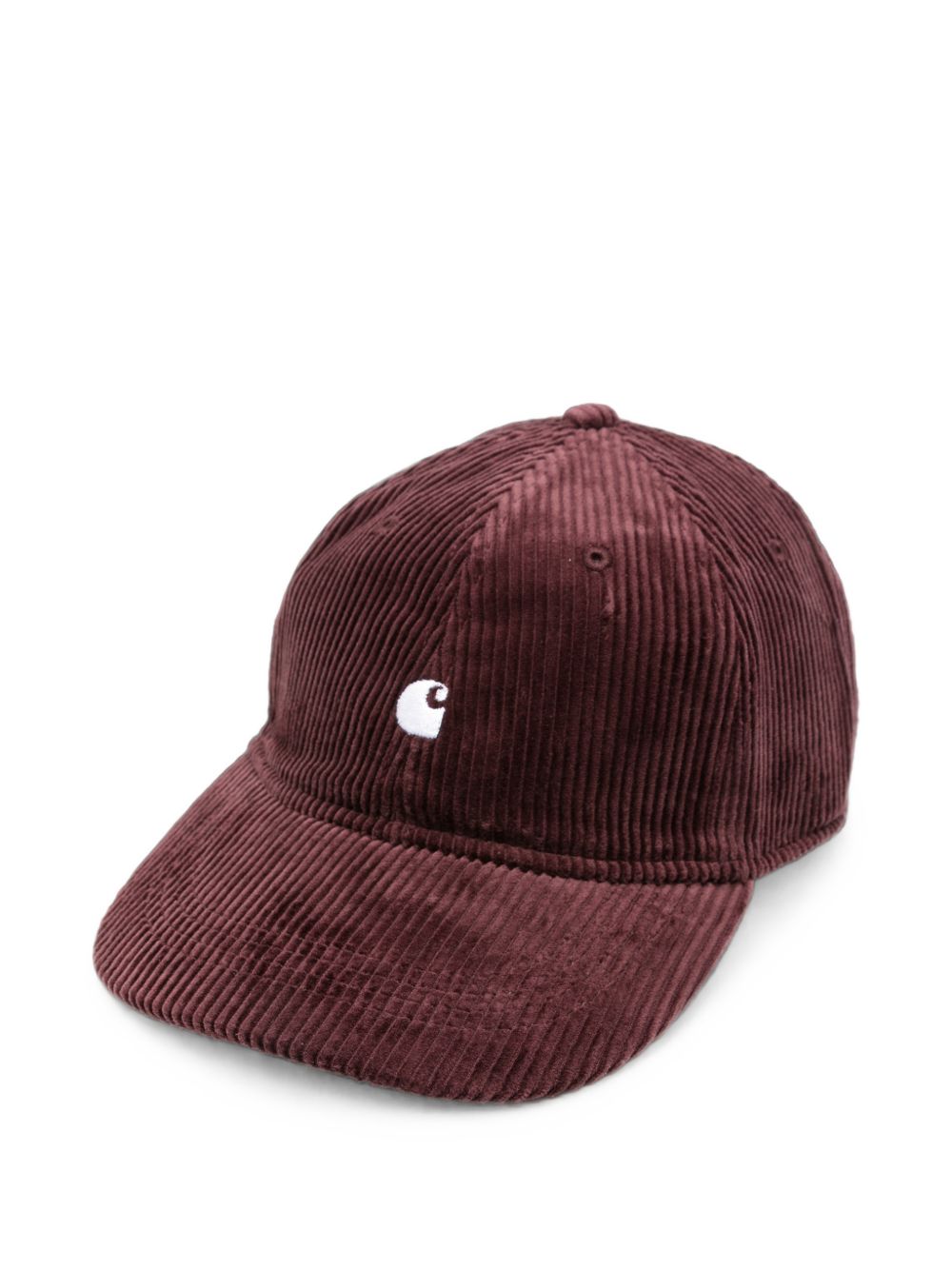 CARHARTT WIP Cappello da baseball a costine bordeaux 
