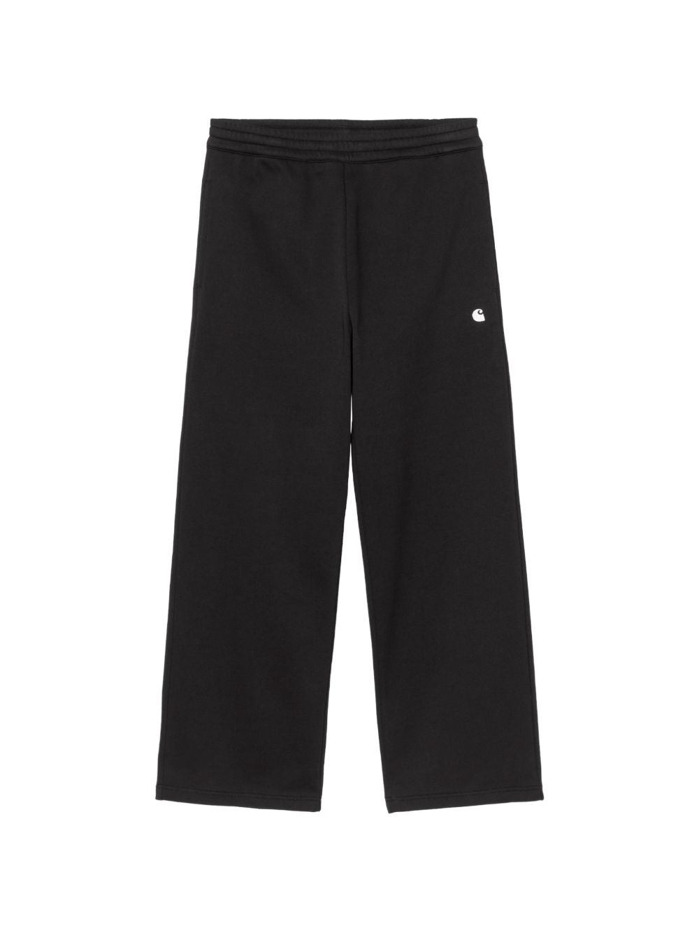 CARHARTT WIP Pantalone tuta nero con logo 