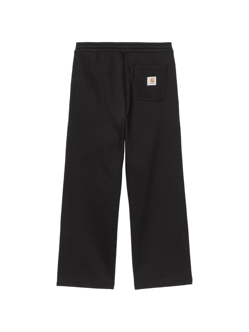 CARHARTT WIP Pantalone tuta nero con logo 