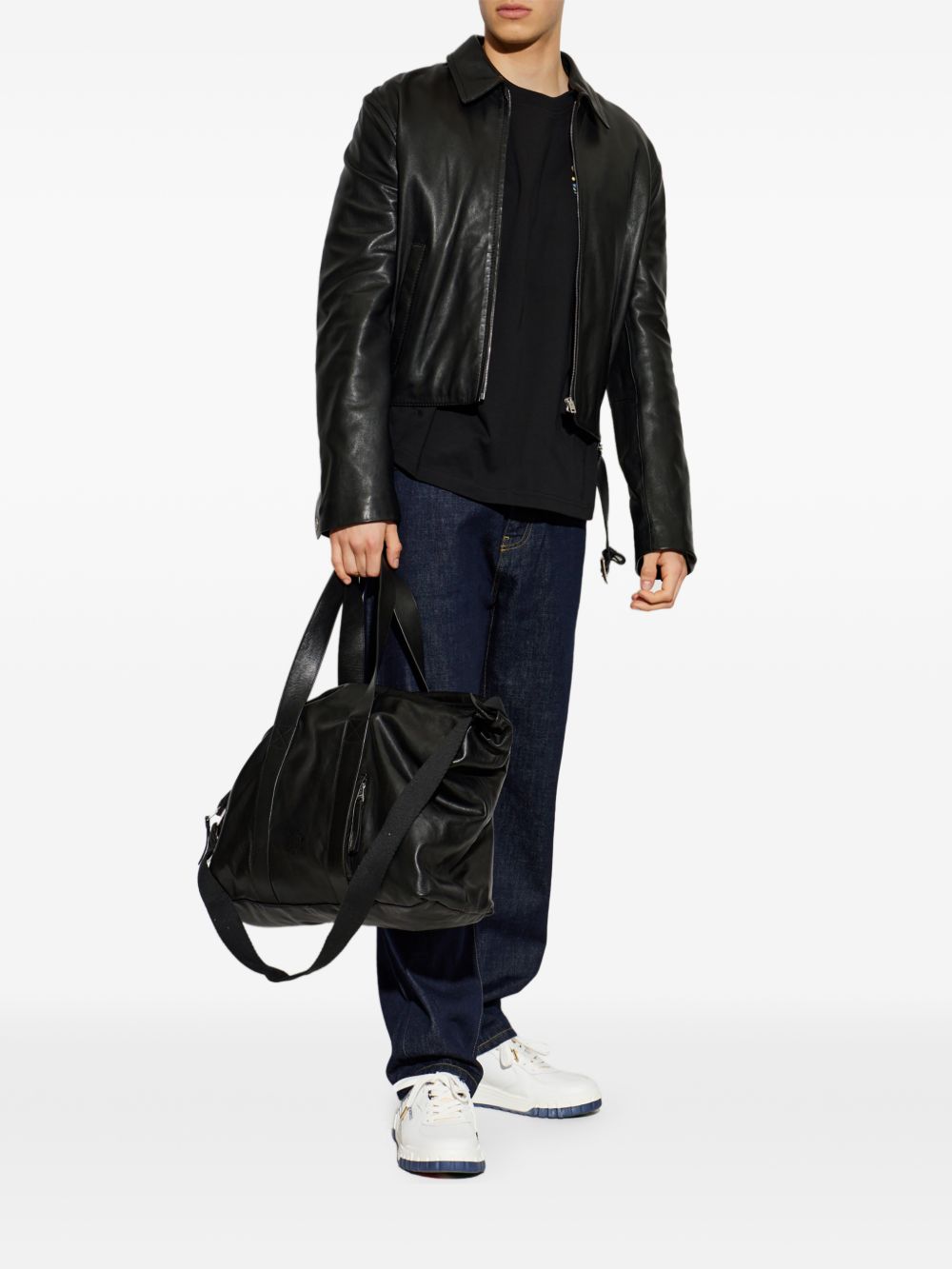 CASABLANCA T-shirt Casa Way in cotone nero 