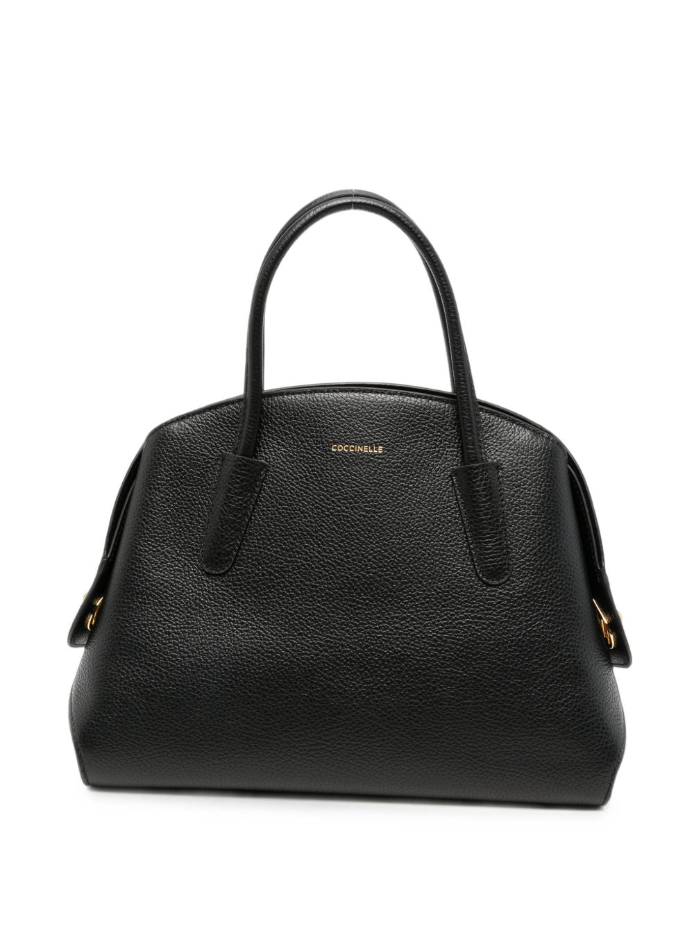 COCCINELLE Borsa a spalla nera in pelle 