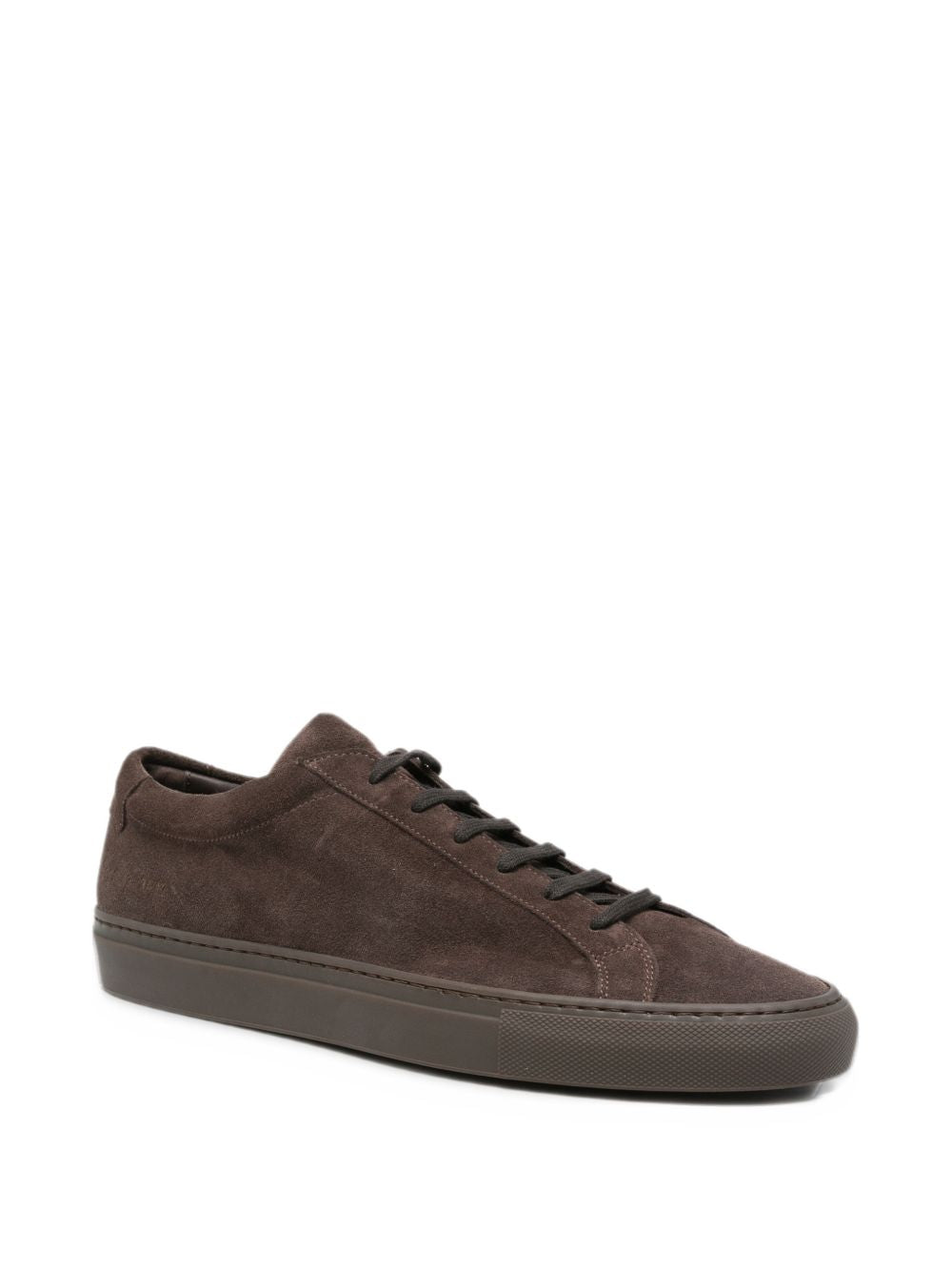 COMMON PROJECTS Sneakers basse Achilles Premium in pelle suede marroni 