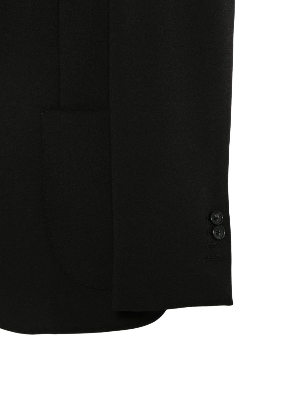 DANIELE ALESSANDRINI Blazer nero monopetto 