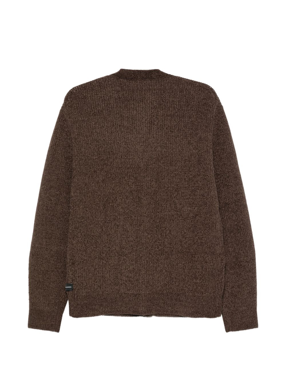 DANIELE ALESSANDRINI Cardigan marrone con scollo a V 