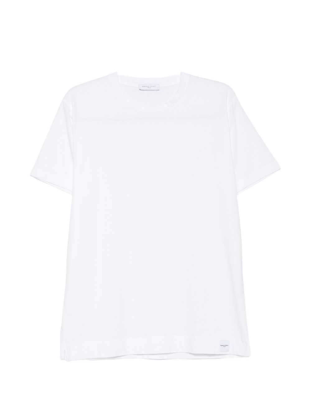 DANIELE FIESOLI T-shirt in cotone bianco 