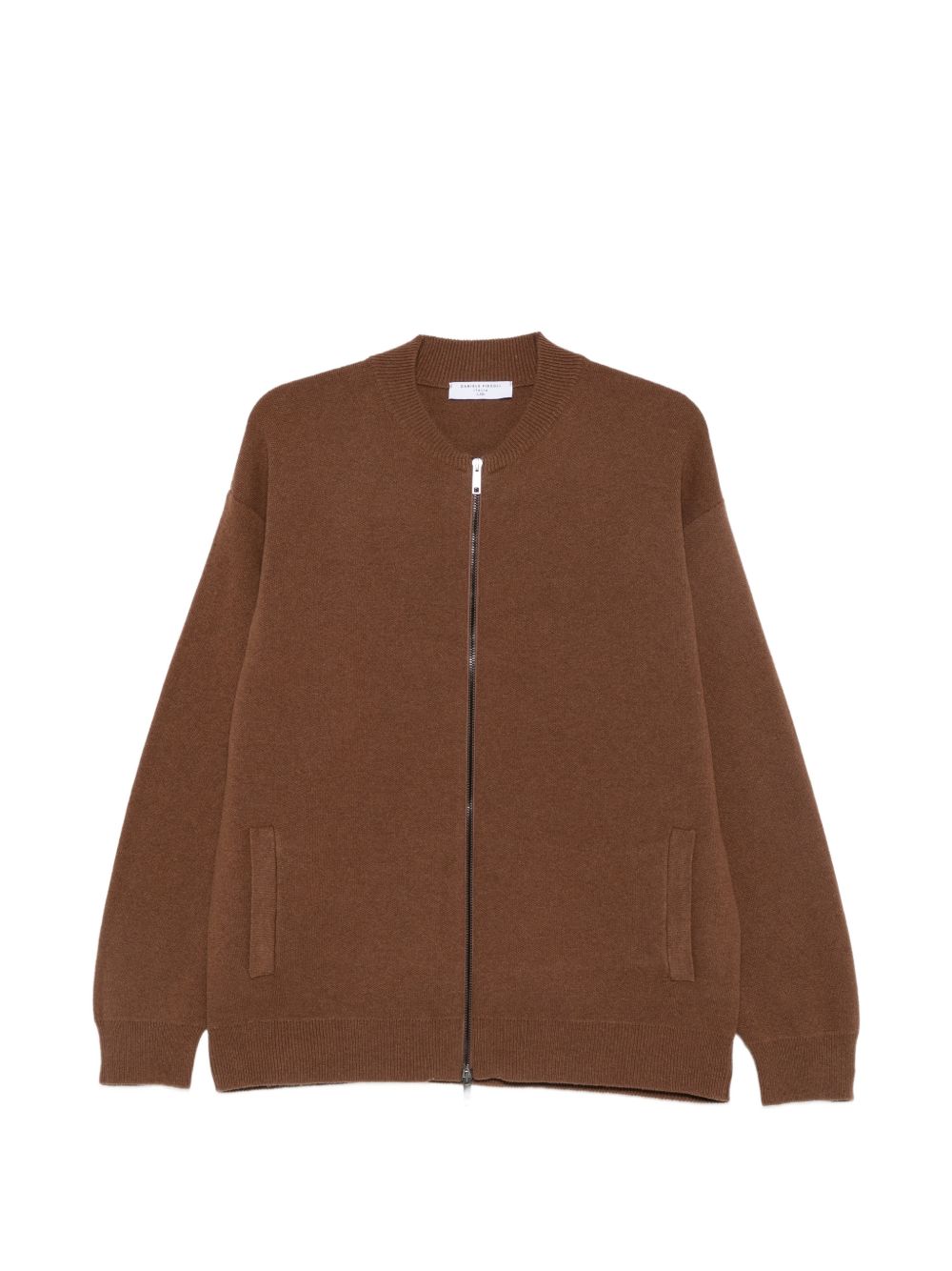 DANIELE FIESOLI Cardigan in lana e cashmere con zip 