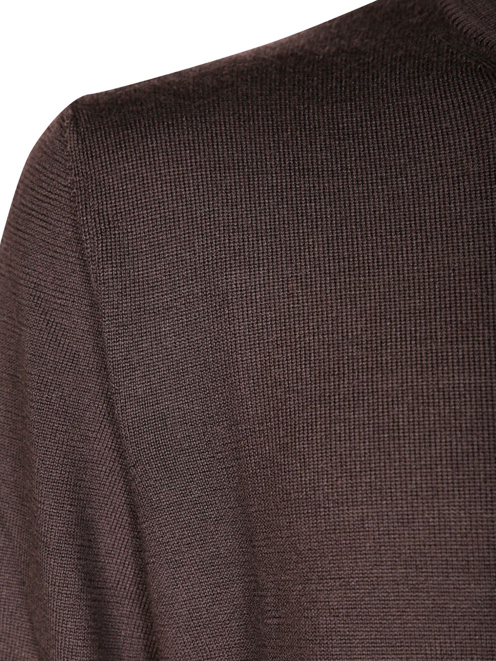 DANIELE FIESOLI Maglia leggera da uomo in lana marrone 