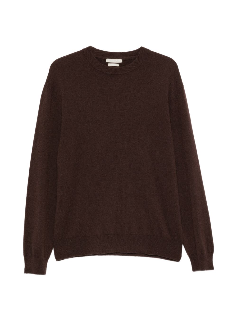 DANIELE FIESOLI Maglia girocollo in cashmere marrone 