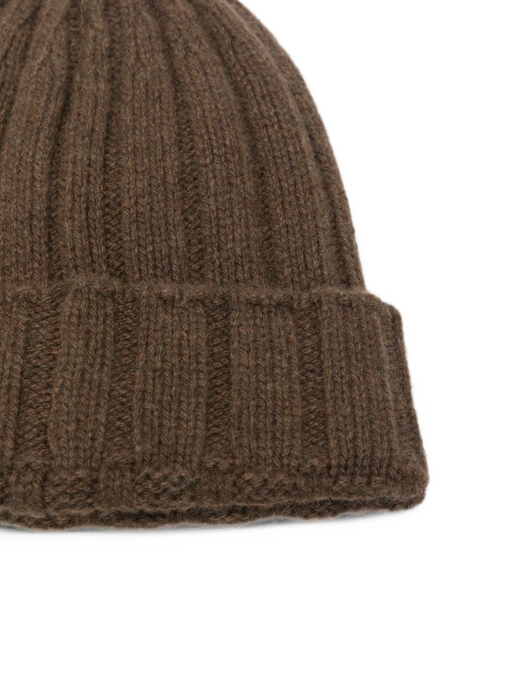 DANIELE FIESOLI Berretto in cashmere marrone 