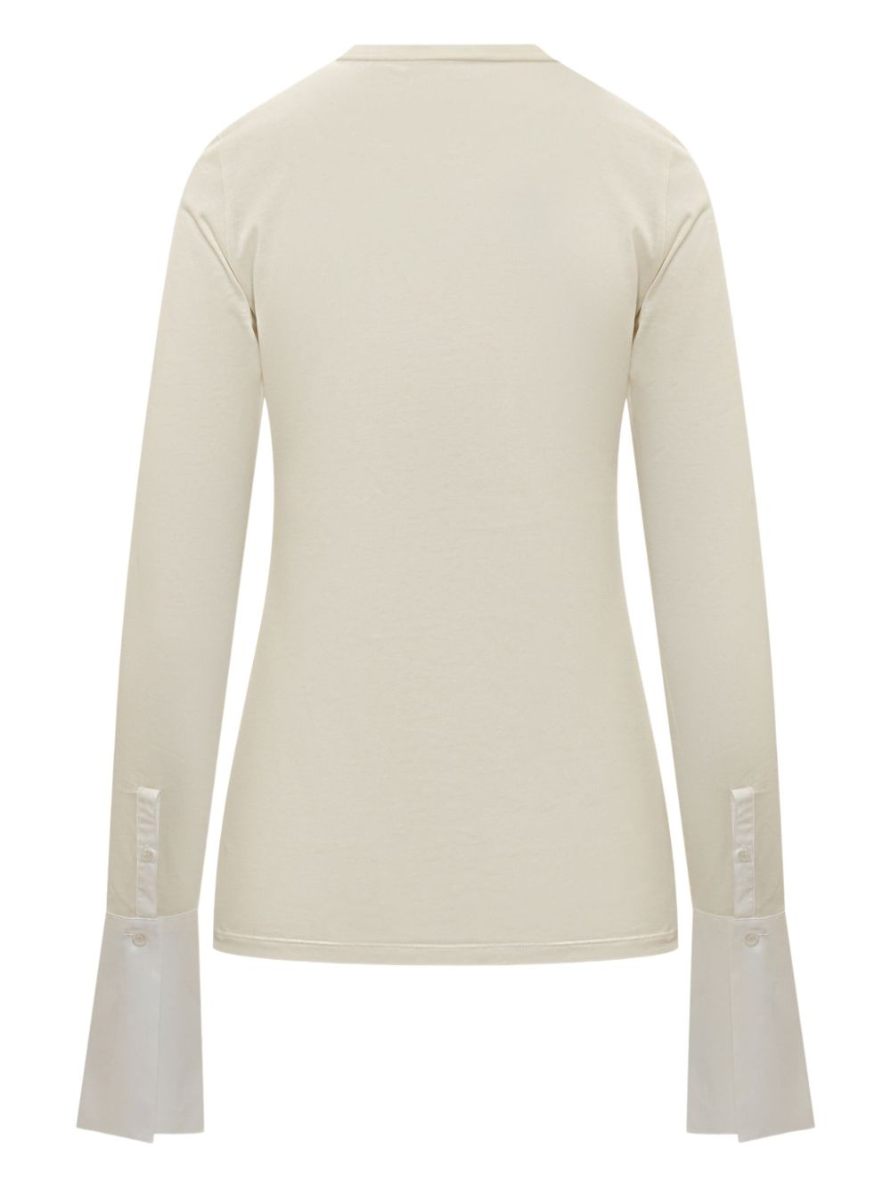 DARKPARK Maglia Nora color avorio in cotone 