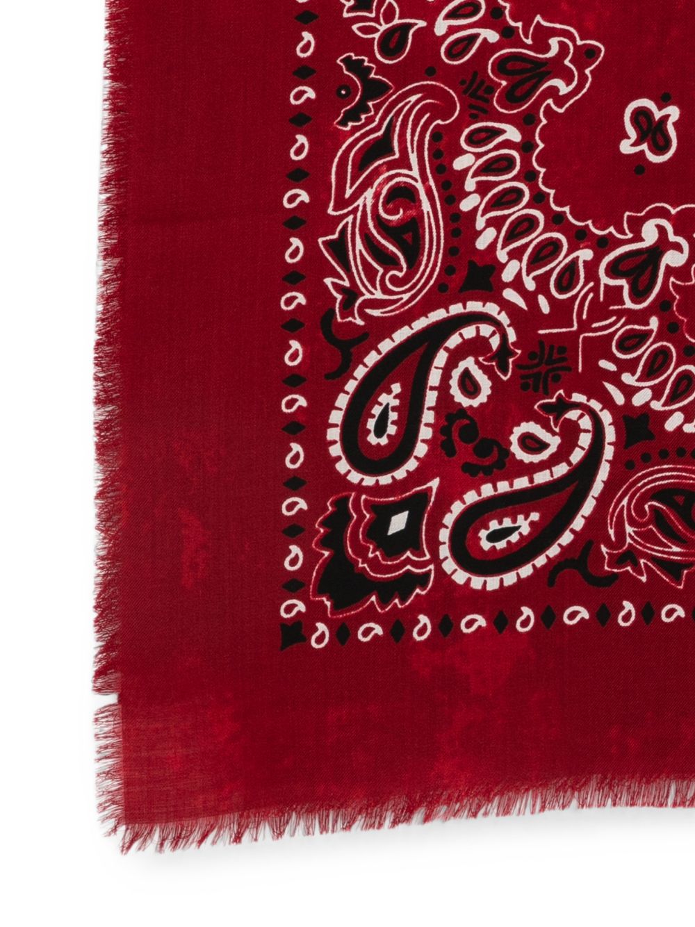 DESTIN Foulard Jilqua rosso in pura lana 