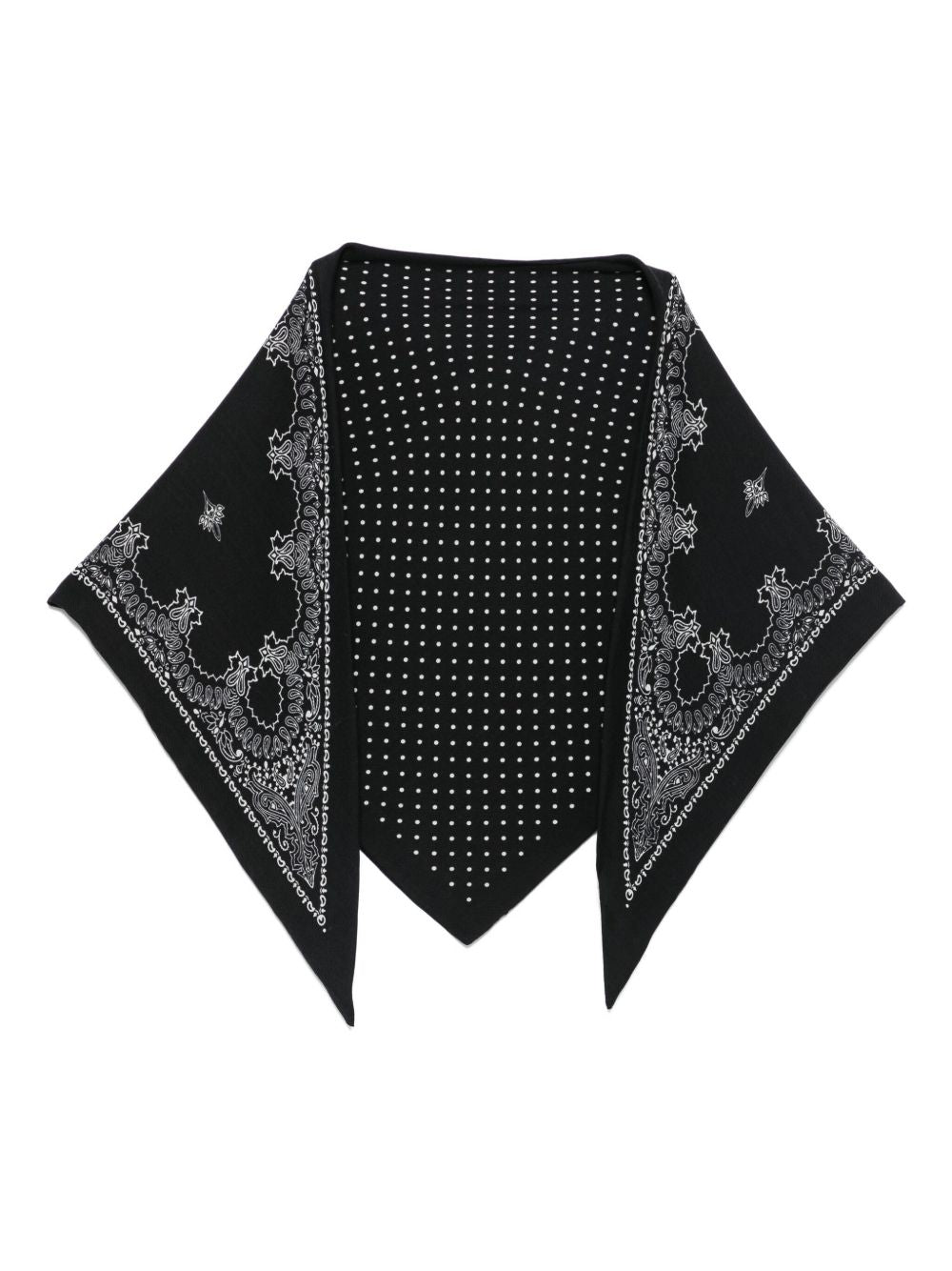 DESTIN Foulard TRIBIC nero 