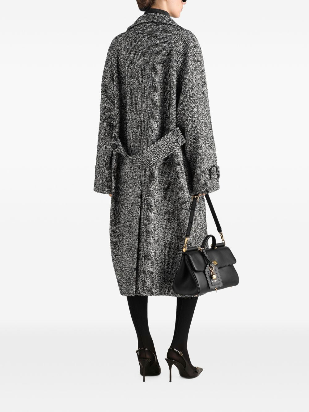 DOLCE e GABBANA Cappotto doppiopetto grigio 