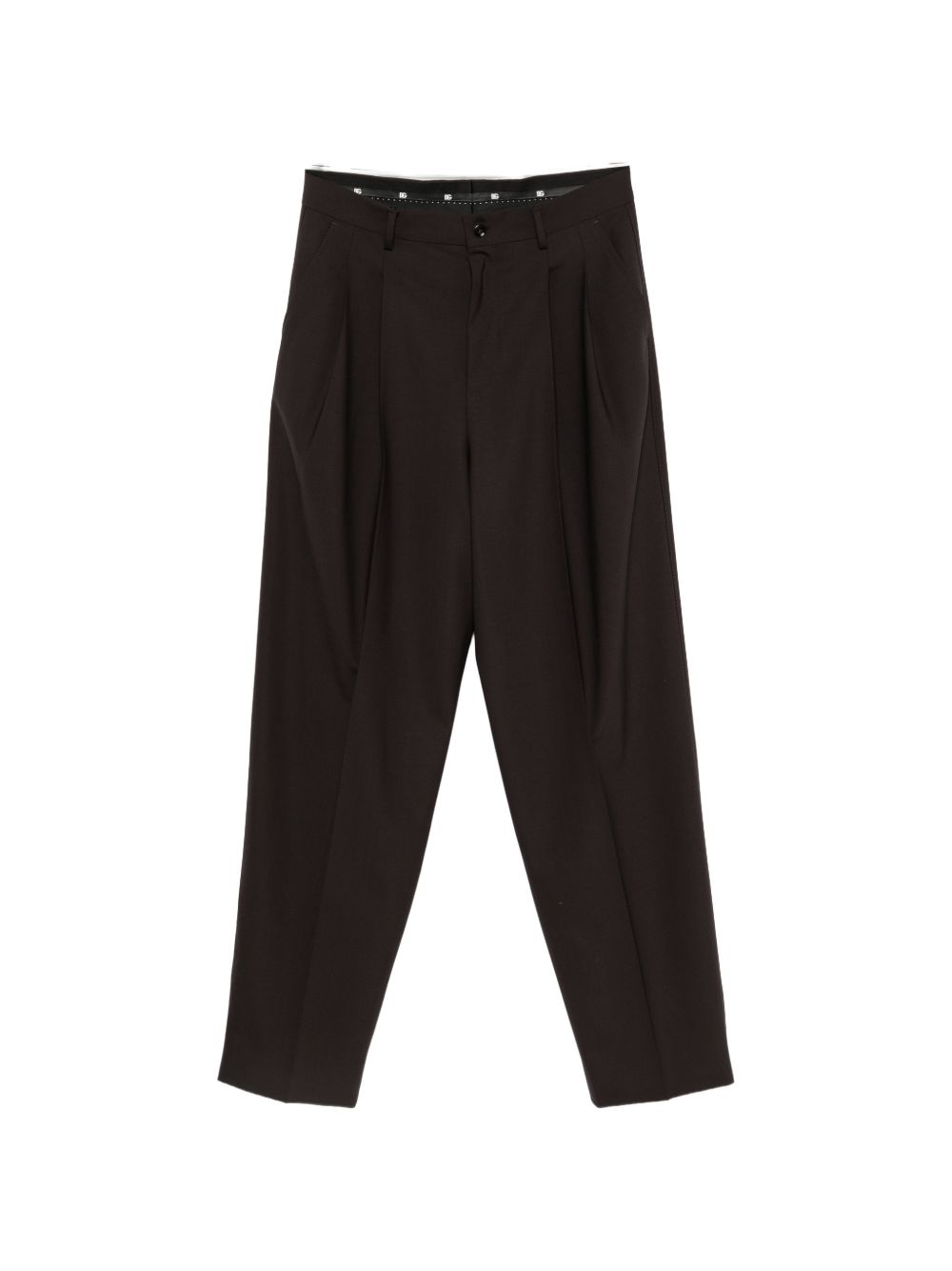 DOLCE e GABBANA Pantaloni in Lana Vergine 