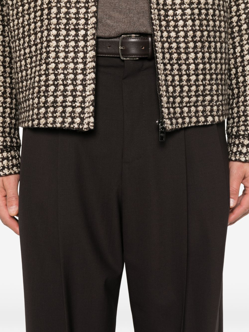 DOLCE e GABBANA Pantaloni in Lana Vergine 