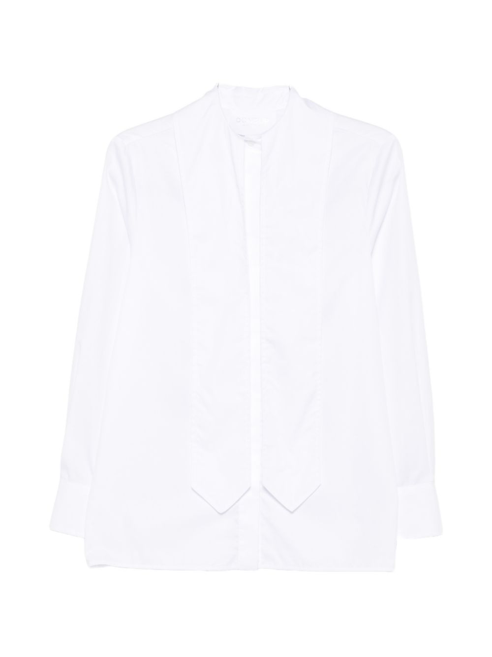 DONDUP Camicia Fiocco bianca in cotone 