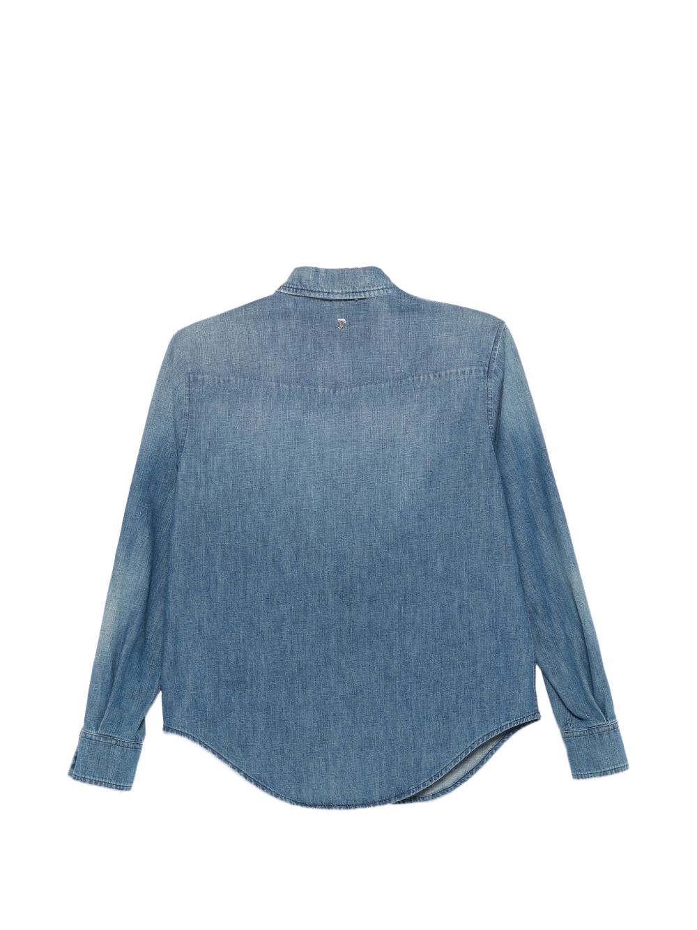 DONDUP Camicia a maniche lunghe in denim di cotone 