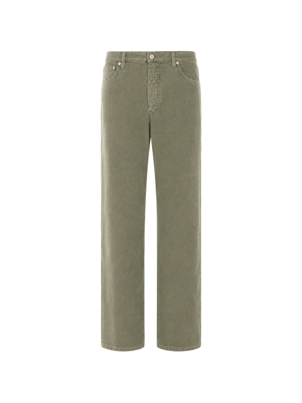 DONDUP Pantaloni lunghi Dakota in velluto a costine verde pastello 