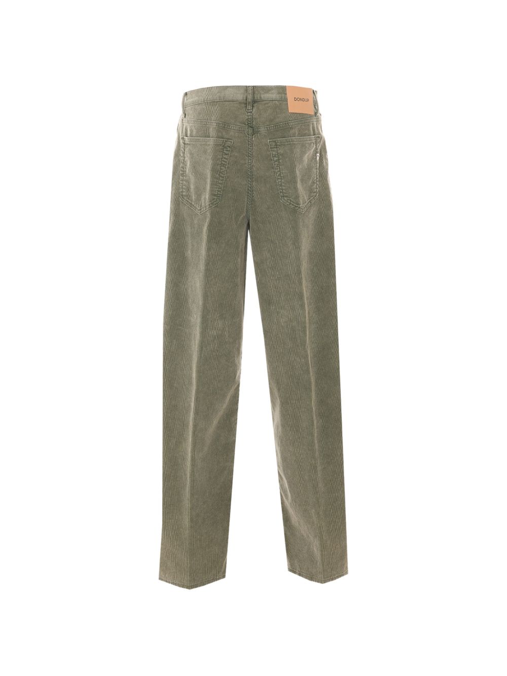 DONDUP Pantaloni lunghi Dakota in velluto a costine verde pastello 