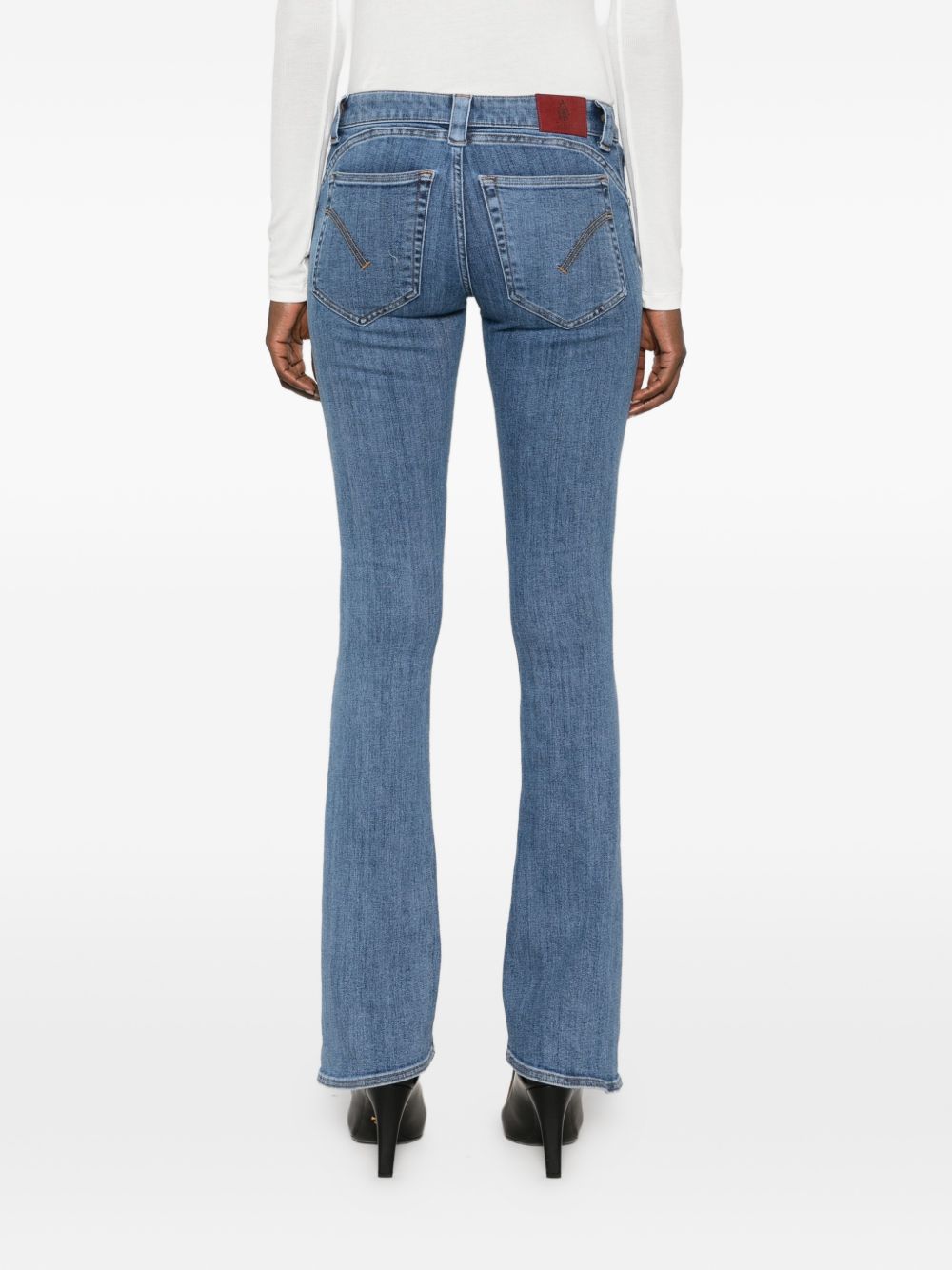 DONDUP Jeans Bootcut a Vita Bassa collezione Esibilizionista 