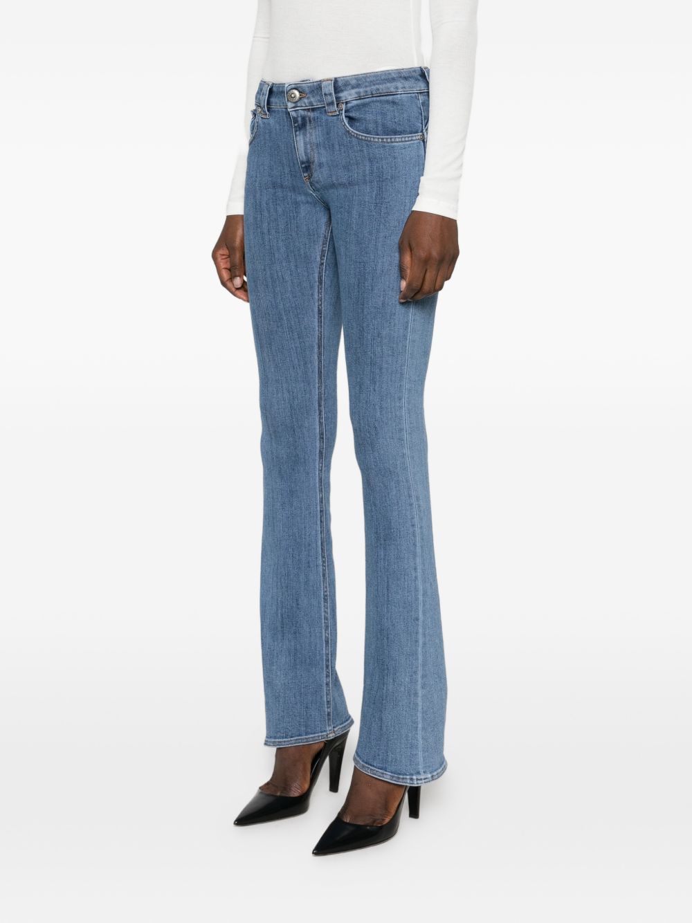 DONDUP Jeans Bootcut a Vita Bassa collezione Esibilizionista 