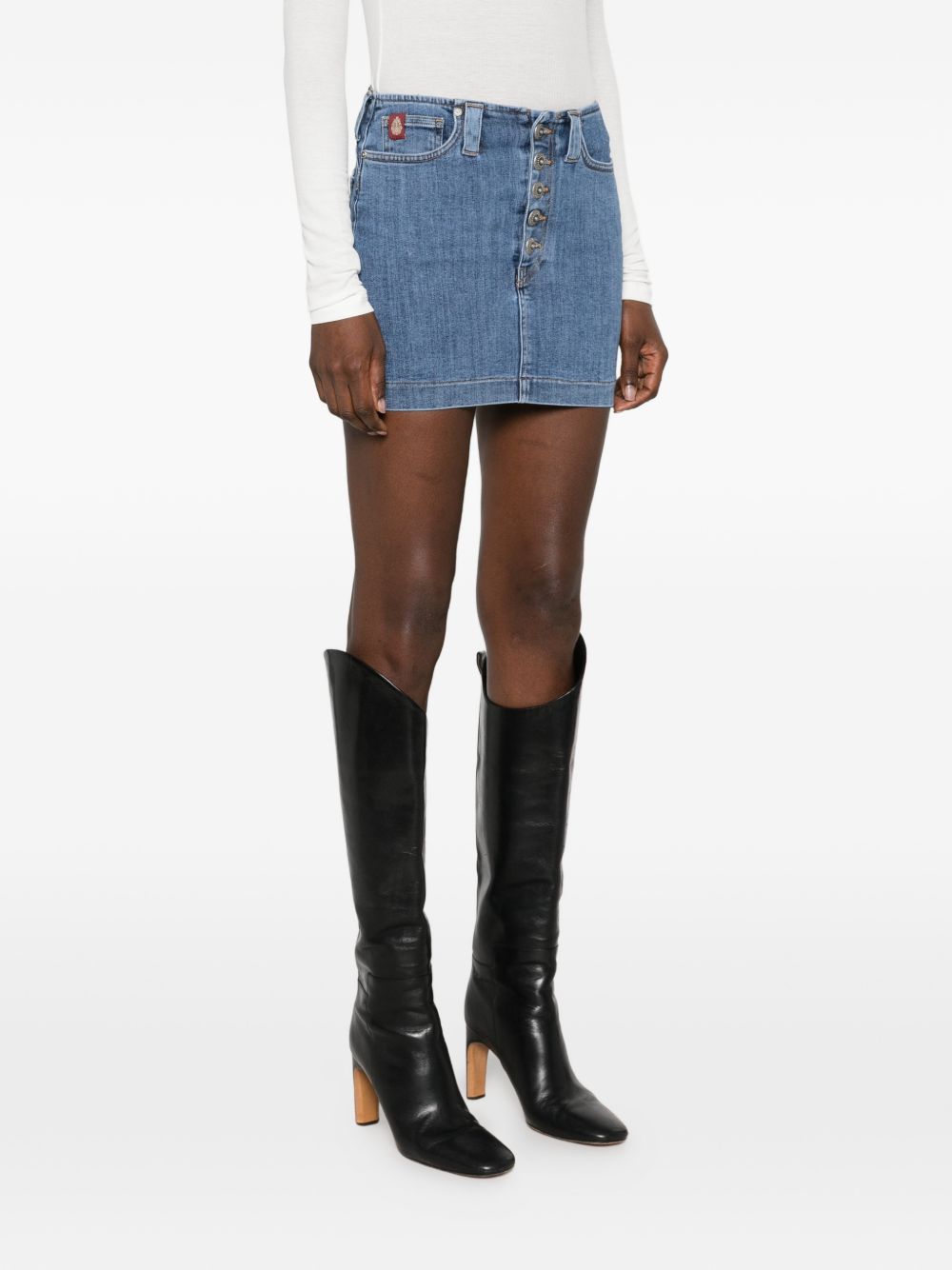 DONDUP Minigonna in Denim Collezione Esibizionista 
