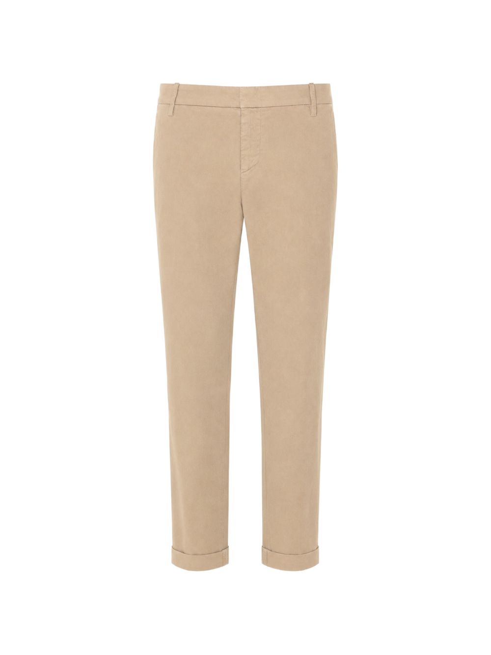 DONDUP Pantaloni chino Gaubert slim fit in gabardina leggera 