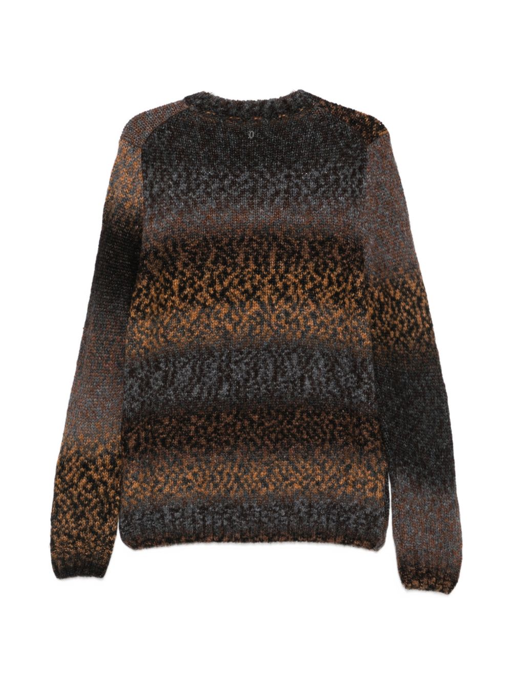 DONDUP Maglione marrone in misto lana e cashmere 