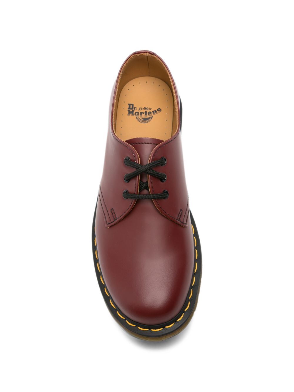 DR MARTENS 1461 Scarpe Stringate Rosse 