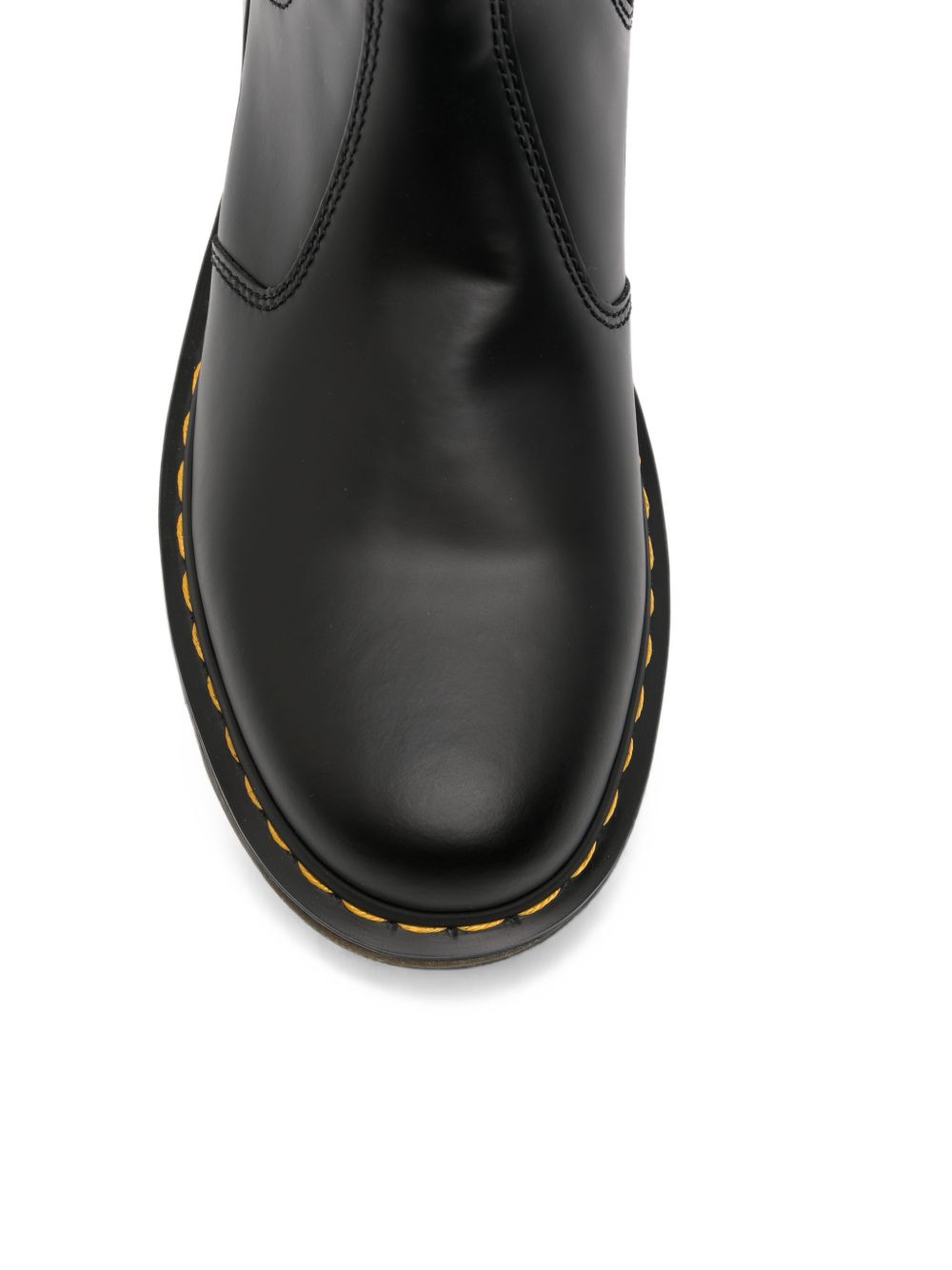 DR MARTENS Stivaletto Chelsea in Pelle Nera 