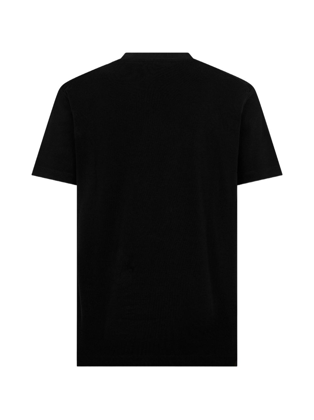 DSQUARED2 T-shirt in cotone nero con stampa logo 