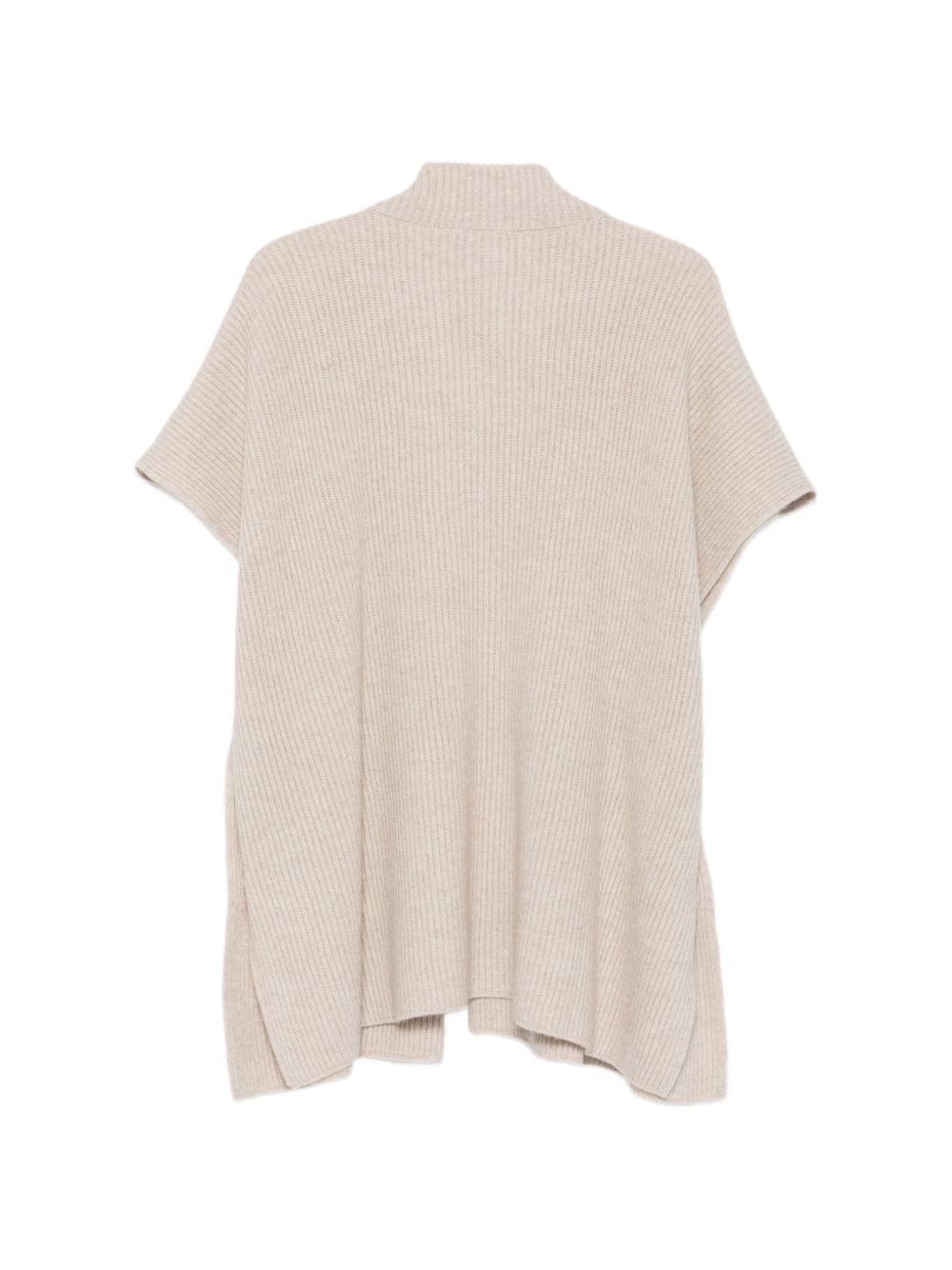 D EXTERIOR Cappa mantella beige in cashmere 