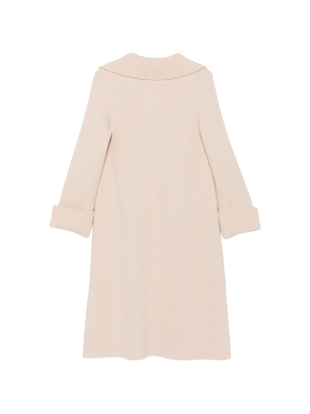 D EXTERIOR Cappotto lungo Miel beige in misto lana 
